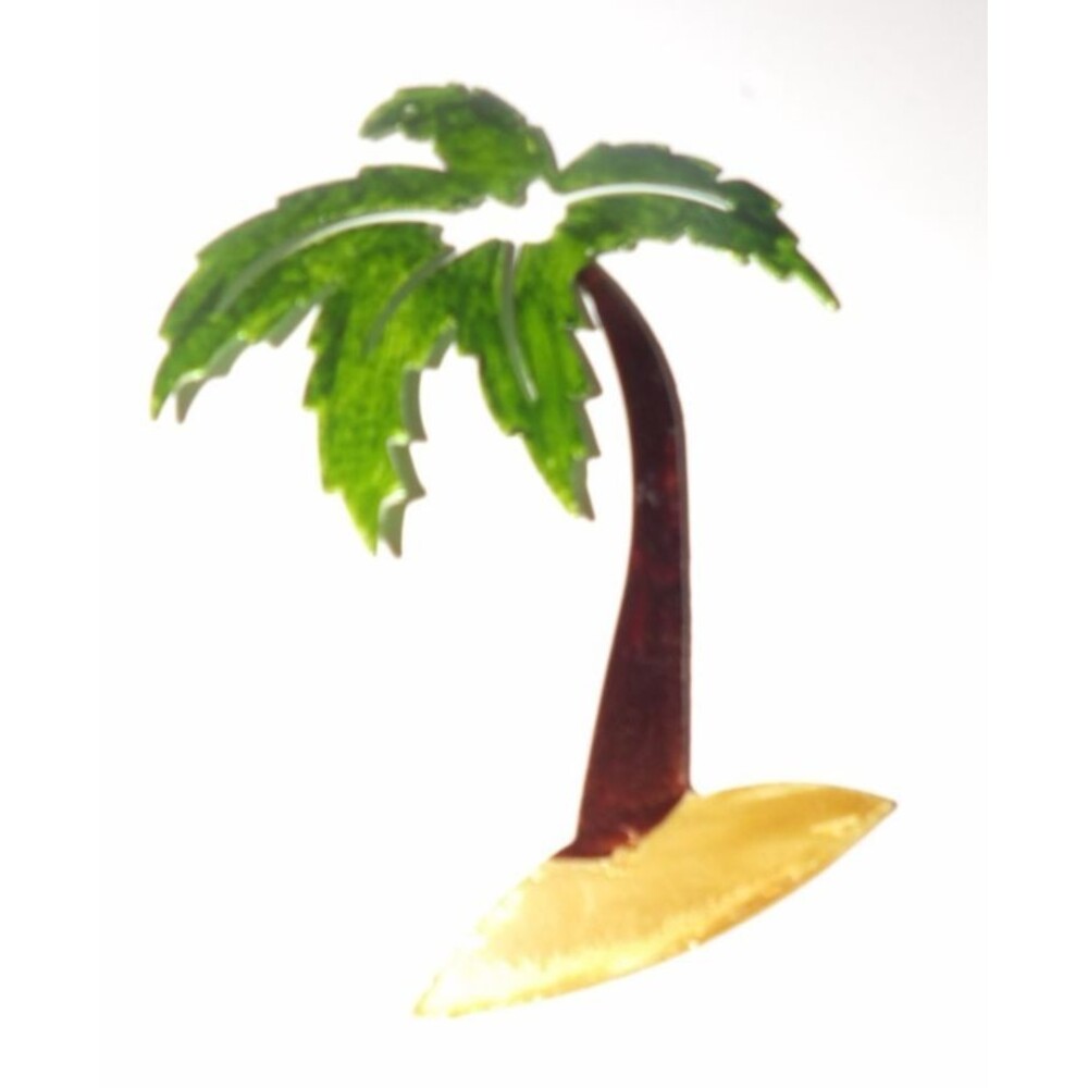 Mermaid Flamingo Palm Tree Metal Refrigertor Magnets. Whimsical Fun Ornament - Picture 5 of 13